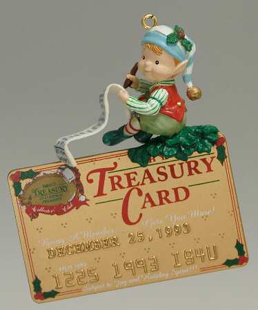 Treasury of Christmas Ornaments The Treasury Card - Boxed