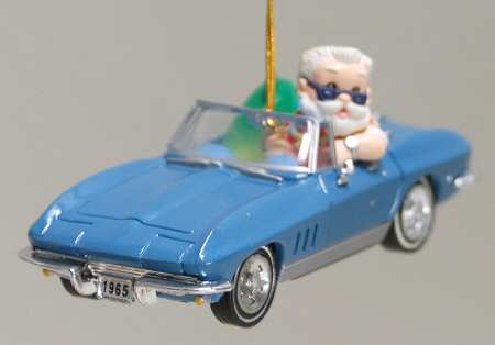 Treasury of Christmas Ornaments 65 Corvette - Boxed