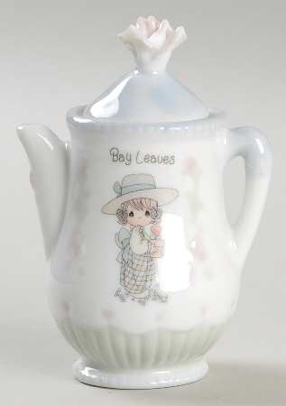 Precious Moments Spice Jars Bay Leaves - Spice Jar Set-Ind Jar-Motif 2