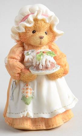 Dickens Village-Cherised Teddies Mrs Cratchit - No Box