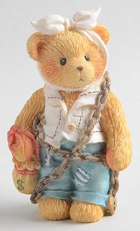 Dickens Village-Cherised Teddies Jacob Bearly - No Box