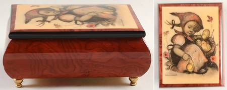 Hummel Music Box Chick Girl - Boxed