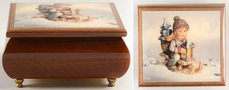 Hummel Music Box Ride Into Christmas - Boxed