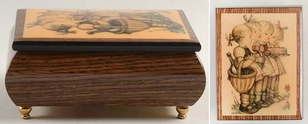 Hummel Music Box We Wish You The Best - Boxed