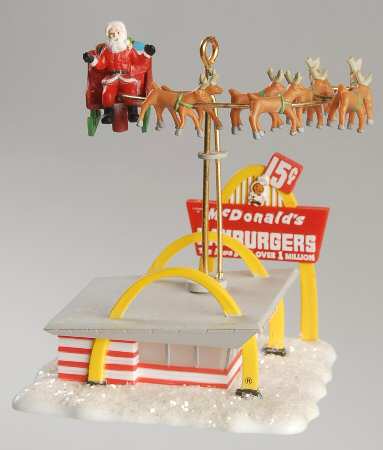 McDonald's Ornaments Heading For Happy Hoidays - Boxed