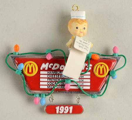 McDonald's Ornaments Holiday Treats - Boxed