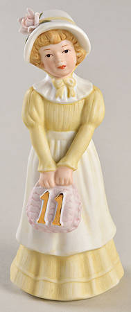 Bonnet Girl Birthday Number by Enesco