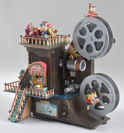Music Boxes Movie Projector-Hooray For Hollywood - Boxed