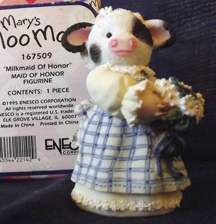 Mary's Moo Moos Wedding Milkmaid Of Honor - Boxed