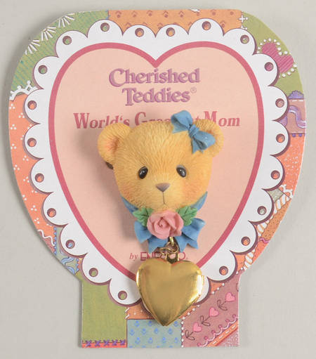Cherished Teddies Jewelry World's Greatest Mom - No Box