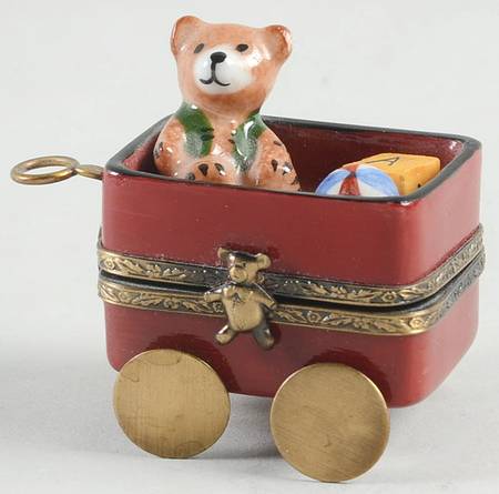Eximious Limoges Box Toy Wagon - No Box