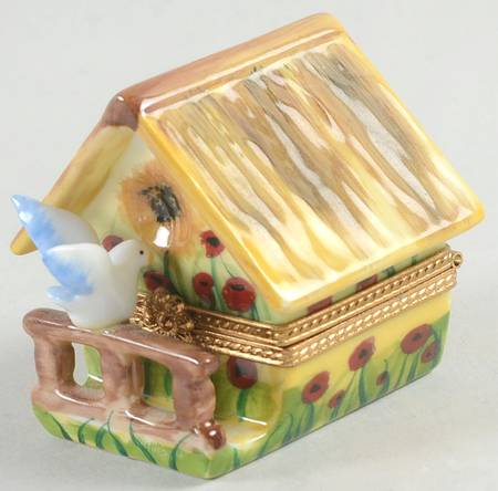 Eximious Limoges Box Birdhouse - No Box