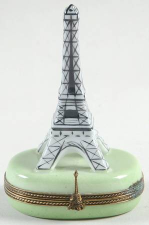 Eximious Limoges Box Eifel Tower - No Box