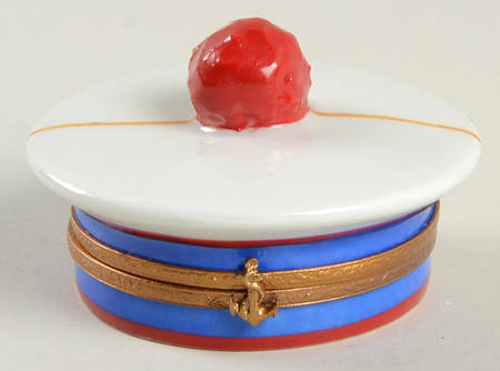 Eximious Limoges Box Sailor's Cap - No Box