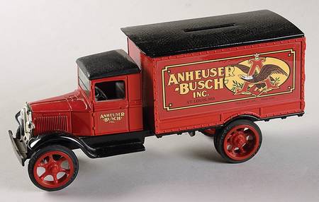 Anheuser Busch Vehicle Banks 1931 Delivery Truck - Boxed