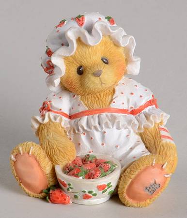 Down Strawberry Lane-Cherised Teddies Tara-You're My Berry Best Friend - Boxed
