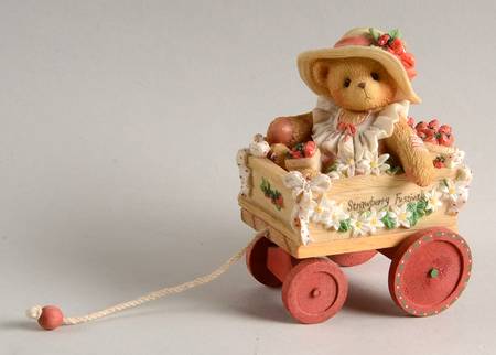 Down Strawberry Lane-Cherised Teddies Diane-I Picked The Beary Best For You - With Box