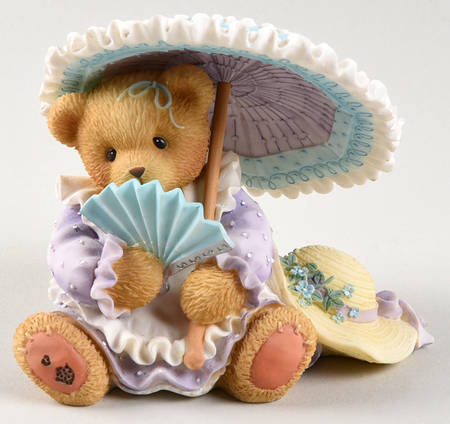 Bonnets and Bows-Cherished Teddies Vanessa-Your My Shelter From The Storm   - Boxed