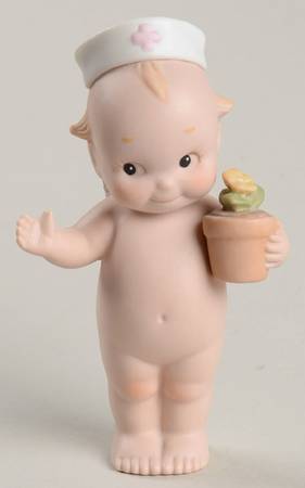 Kewpie Collection Nurse With Flowers - Boxed