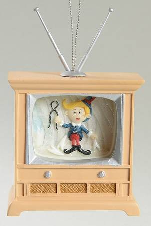 Rudolph and The Island of Misfit Toys Hermey On T.V. - With Box