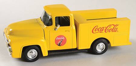 Coca-Cola Vehicle Banks 1956 Yellow Delivery Truck - Boxed