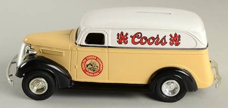 Coors Vehicle Banks 1938 Coors Panel Truck - Boxed