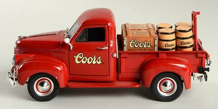 Coors Vehicle Banks 1947 Studebaker Pick-Up Truck - Boxed