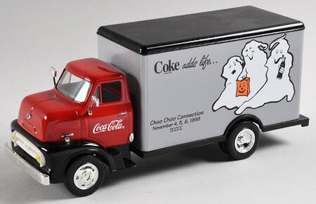 Delivery Truck Banks 1953 Ford Delivery Van-Coke - With Box
