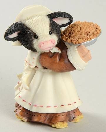 Mary's Moo Moos Thanksgiviing You're My Sweetie Pie-Pilgrim Girl - Boxed