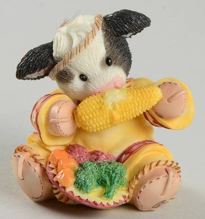 Mary's Moo Moos Thanksgiviing My Cow-Pliments To The Cook-Indian Boy - Boxed