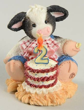Mary's Moo Moos Birthdays Age 2-Not So Terri-Bull Two - Boxed