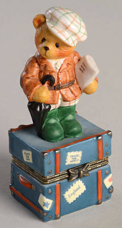 Across the Seas-Cherished Teddies English Boy - With Box