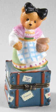 Across the Seas-Cherished Teddies French Girl - Boxed