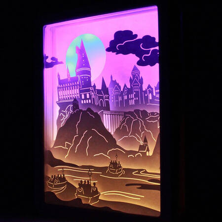 Harry Potter Hogwarts Light Up Scene - Boxed