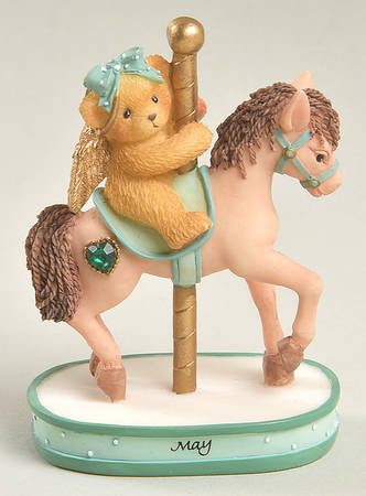 Carousel Birthstone-Cherished Teddies May - Boxed