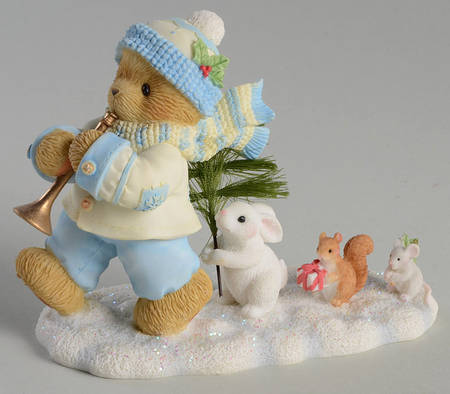 Cherished Teddies Christmas Kerry-Carry A Song In Your Heart And  - Boxed