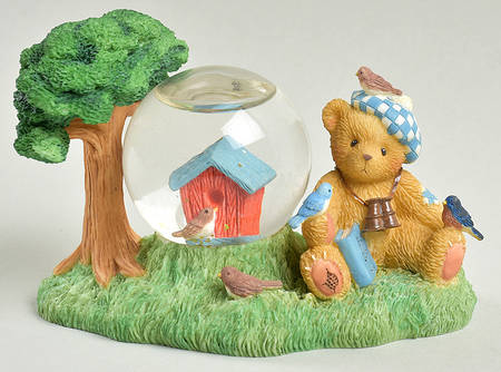 Months of the Year Snowglobes-Cherised Teddies June - Boxed