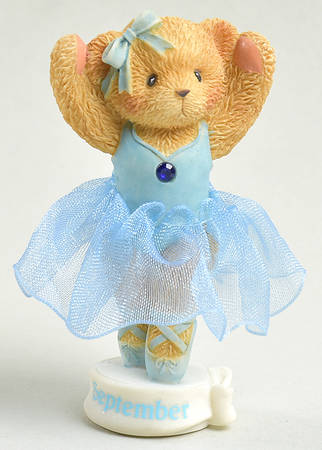 Teddie Twirls-Birthstone by Cherished Teddies