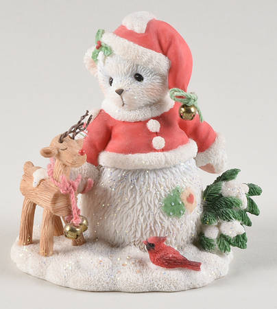 Cherished Teddies Snow Bears Randall- Let Winterfriends Warm Your Hea - Boxed