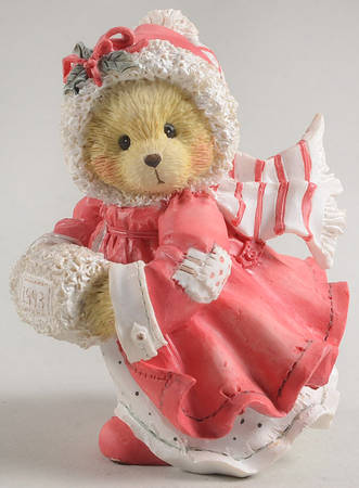 Cherished Teddies Annual Figurine Alice-Cozy Warm Wishes Coming Your Way - With Box Bx1993