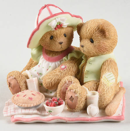 Carlton Cards Exclusives-Cherished Teddies Gordon & Ellen-You're The Best Of The - Boxed