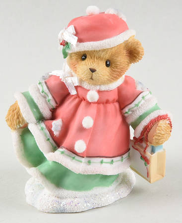 Carlton Cards Exclusives-Cherished Teddies Rhonda-Bundle Up With Love For Christmas - Boxed