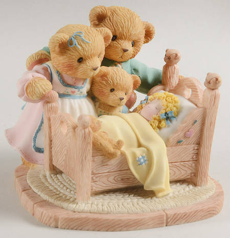 Adoption Center Exclusives-Cherished Teddies Katrina, Fritz & Forrest-Friendship Appe - Boxed