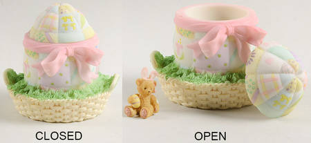 Cherished Teddies Easter & Spring Easter Surprise-Box - With Box