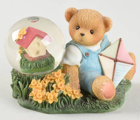 Cherished Teddies Easter & Spring Spring Exclusive Waterball - Boxed