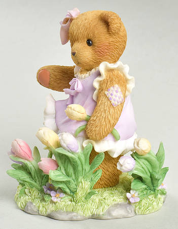 Cherished Teddies Easter & Spring Madalyn-Tiptoe Through The Tulips With M - Boxed