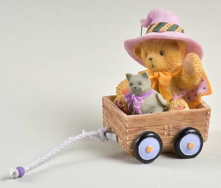 Cherished Teddies Halloween Gertie- It Only Took A Little Magic To  - Boxed