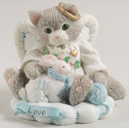 Calico Kittens Christmas A Loving Gift - With Box