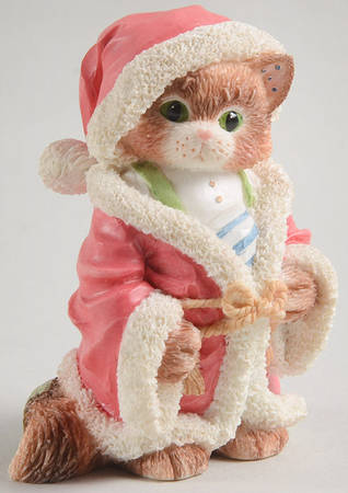 Calico Kittens Christmas Jolly Old St Nicholas - Boxed