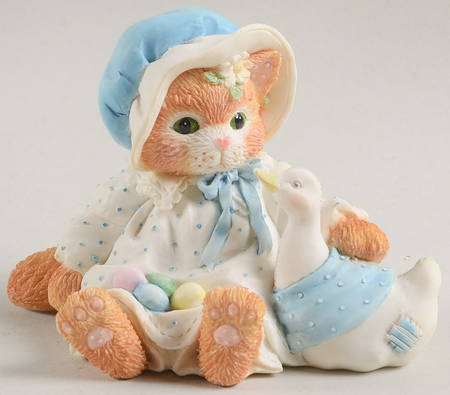 Calico Kittens Easter Furry And Feathered Friends  - Boxed